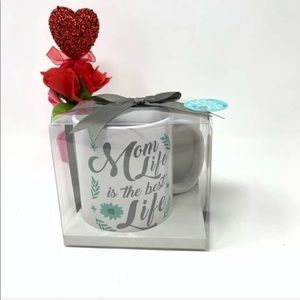 🎁1 LEFT! Mom Life Is The Best Life 14oz Floral Coffee Cup Gift Box